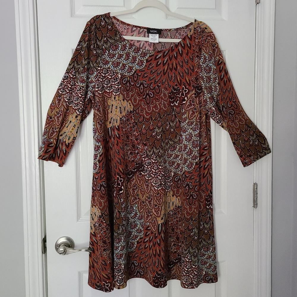 MSK dress size XL